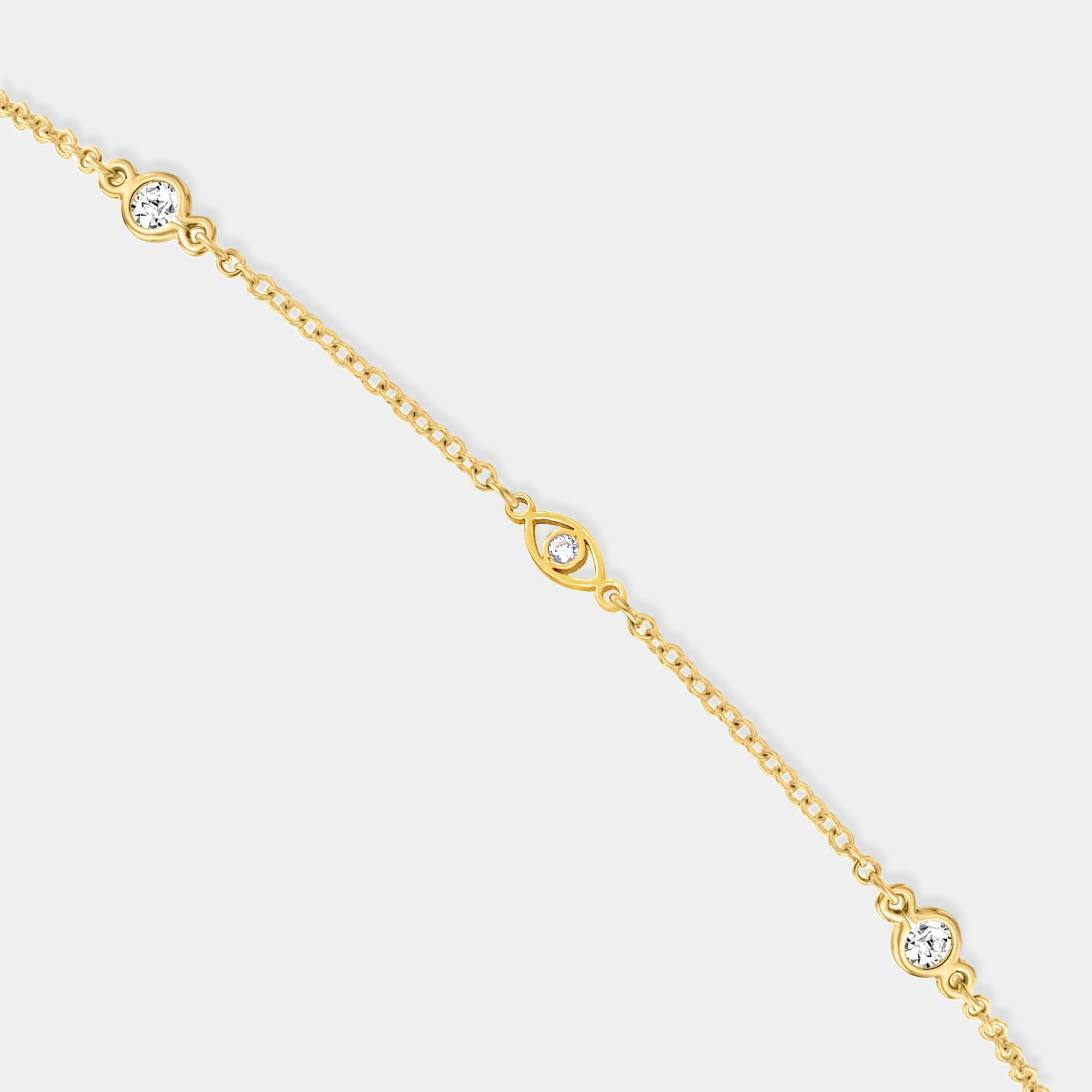 All Eyes on Me CZ Hand Chain
