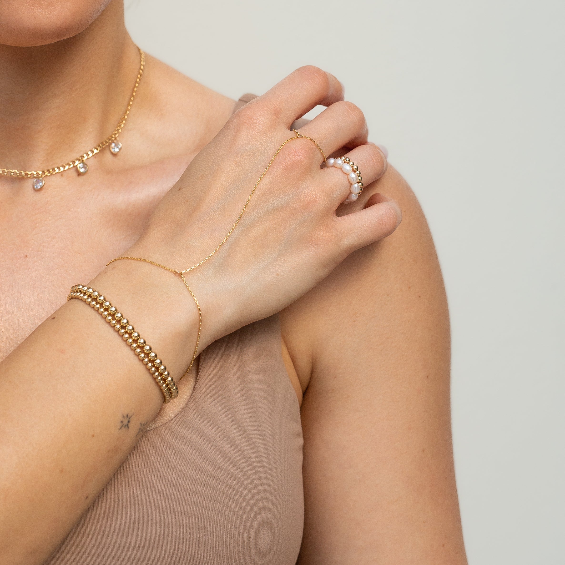 Flat Box Hand Chain