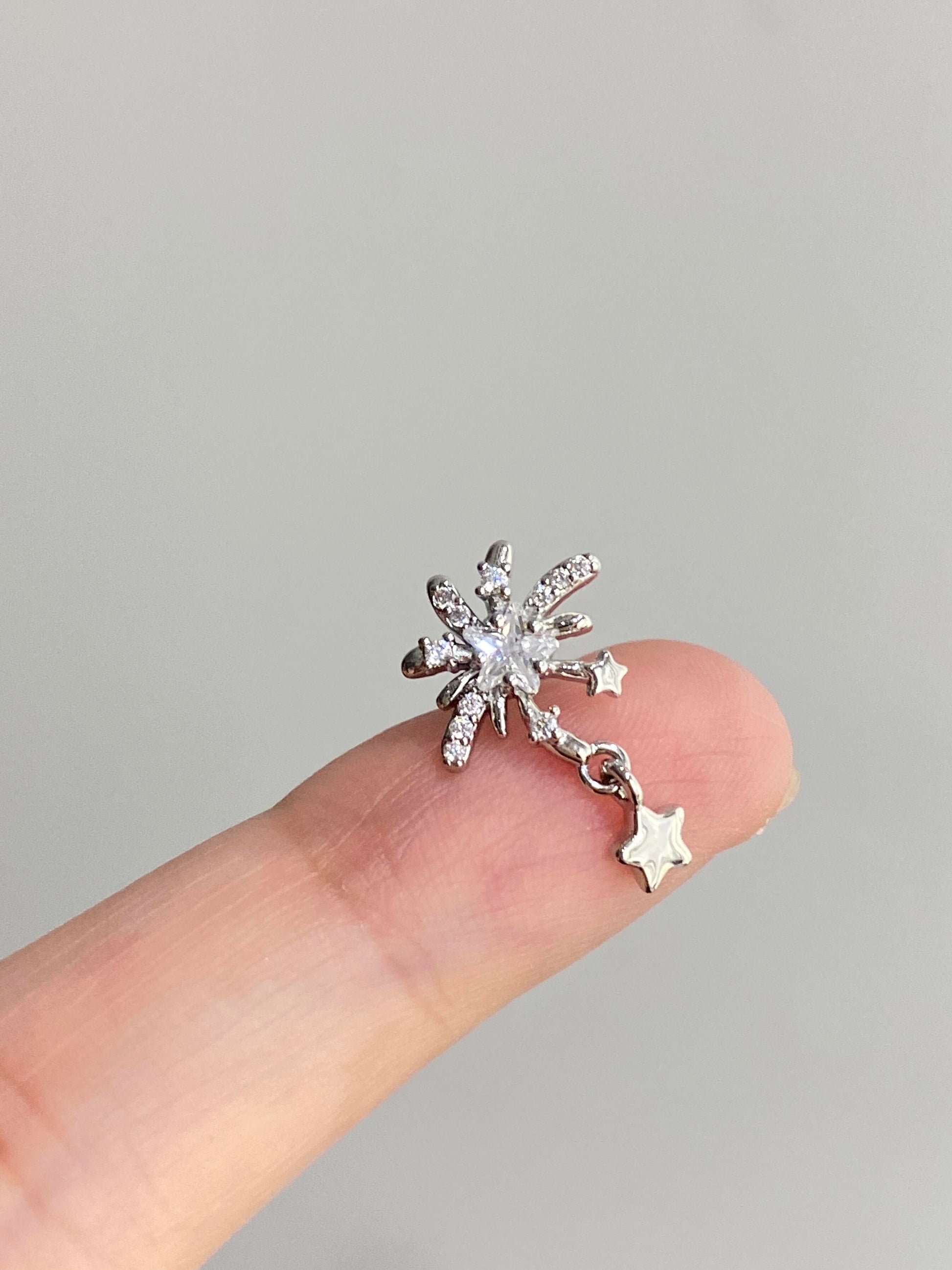 Star Flicker Helix Earrings