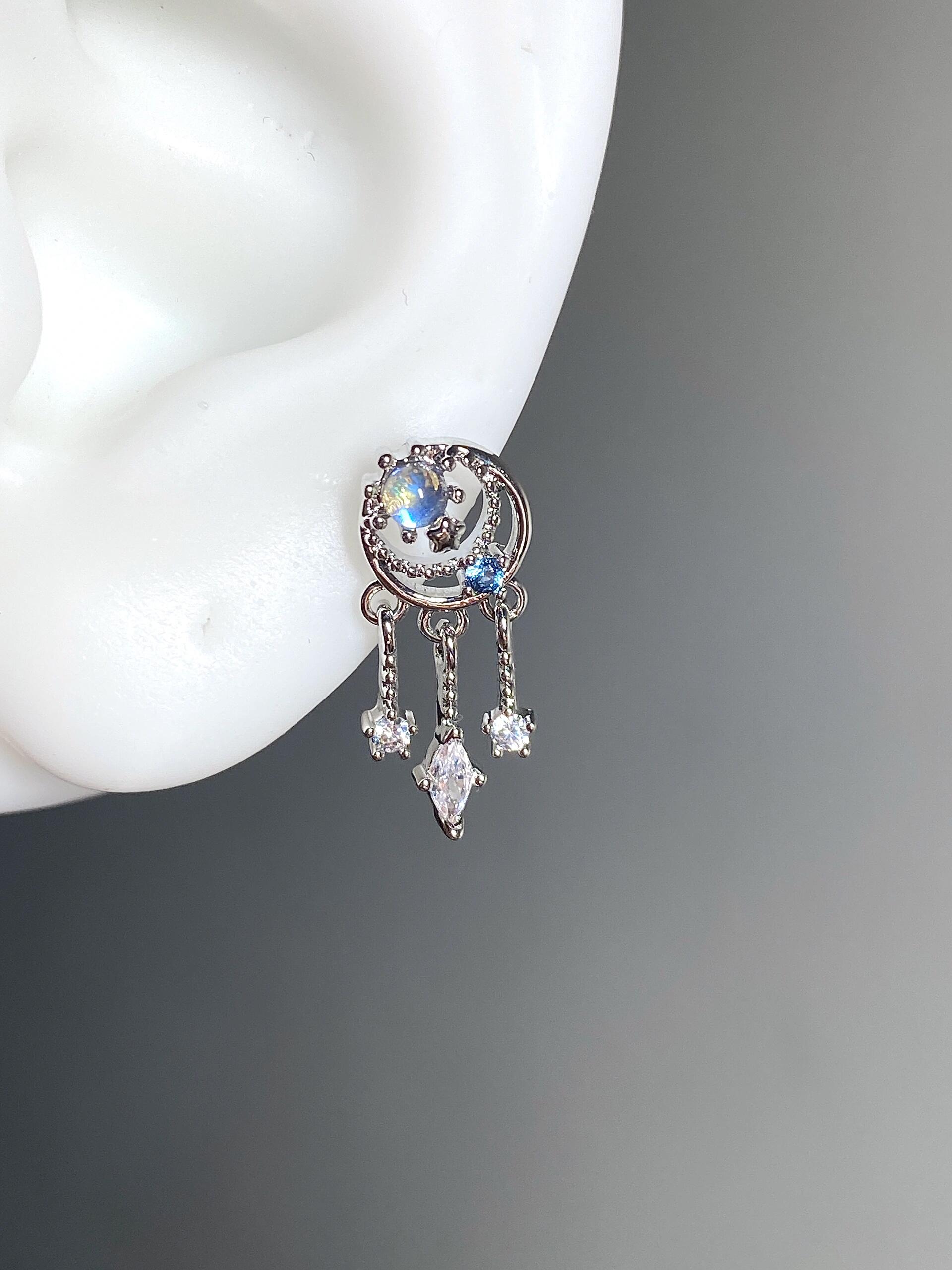 Lunar Mirage Helix Earrings