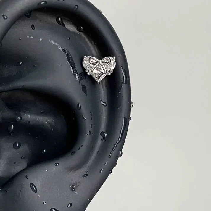 Heart Strung Helix Earrings