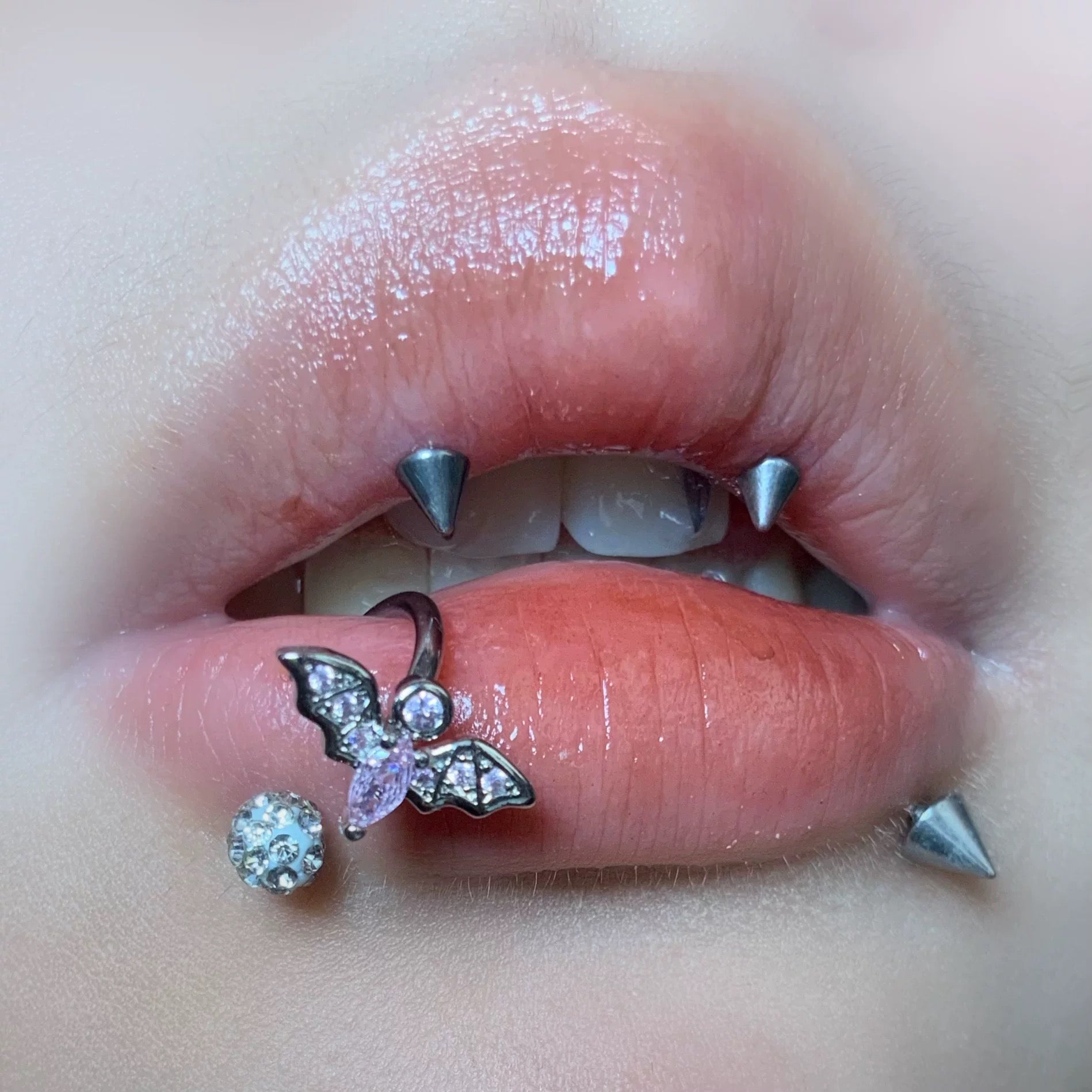 Twilight Bat Lip Ring