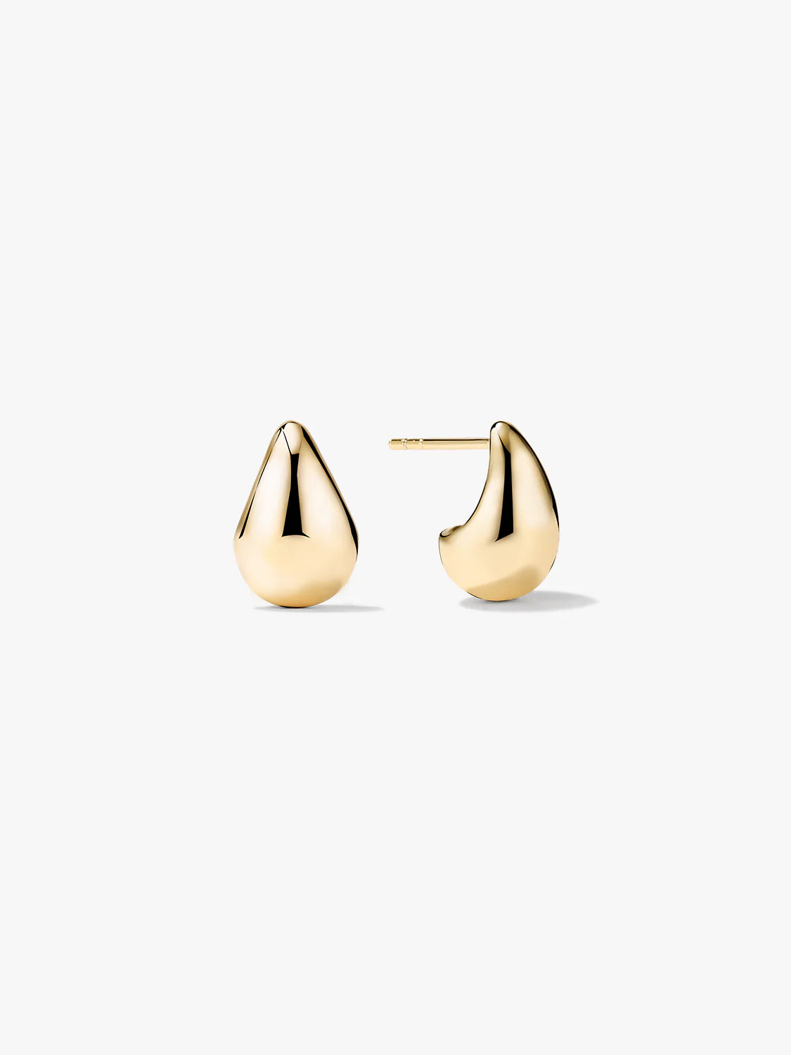 Middle Teardrop Hoops
