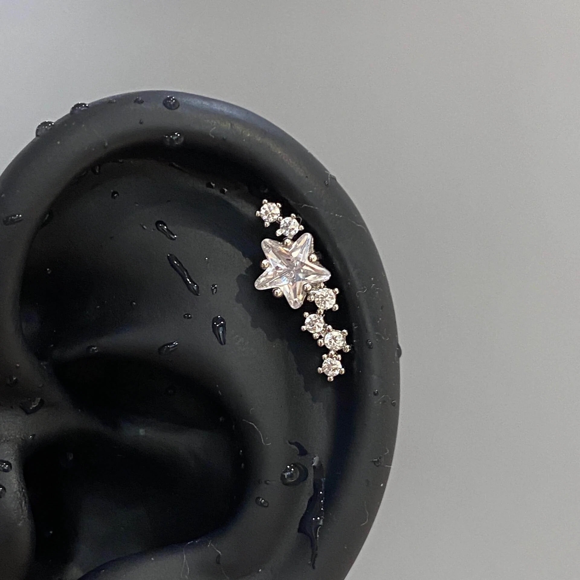 Stellar Trail Helix Earrings
