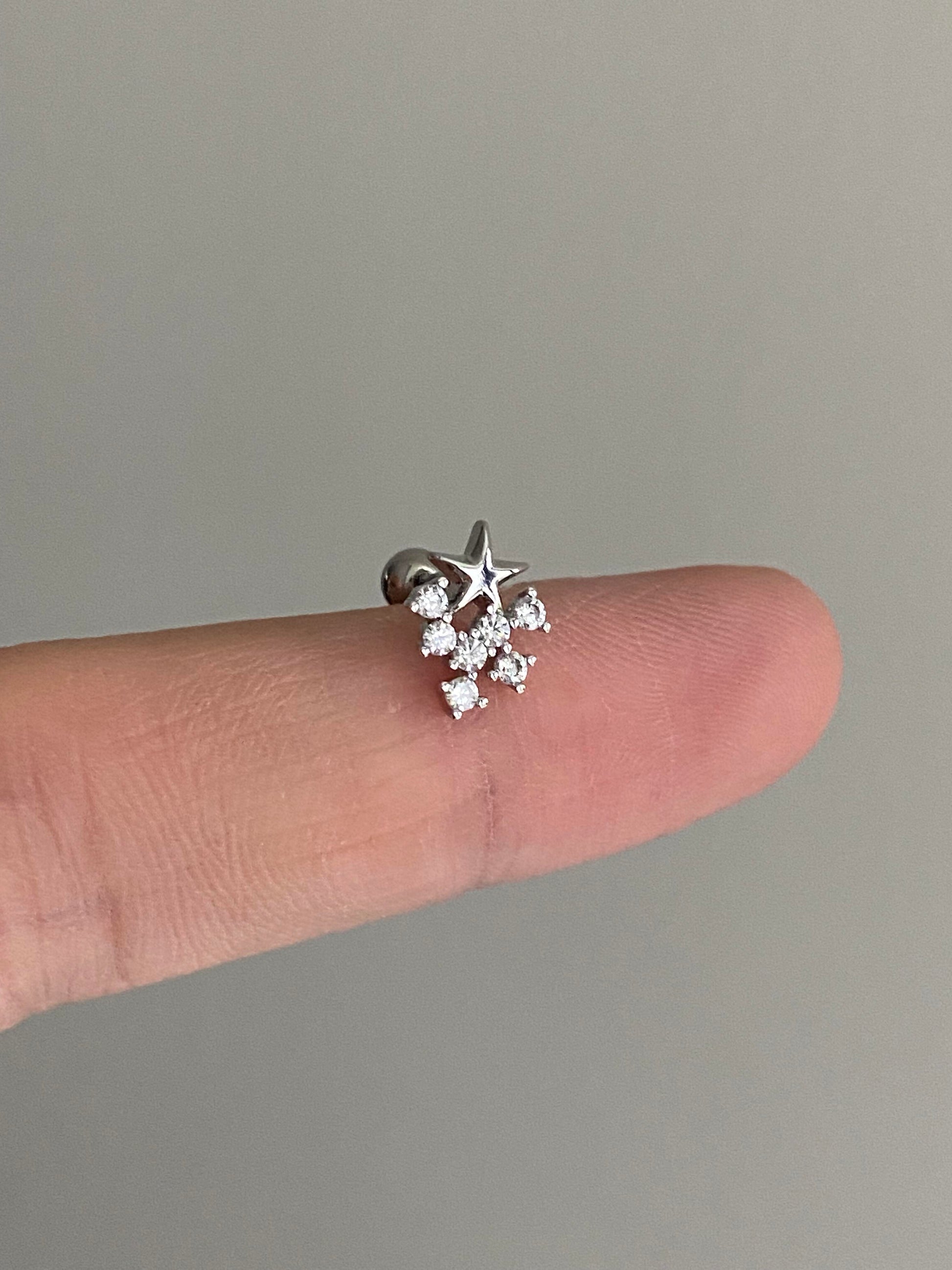 Star Sparks Helix Earrings