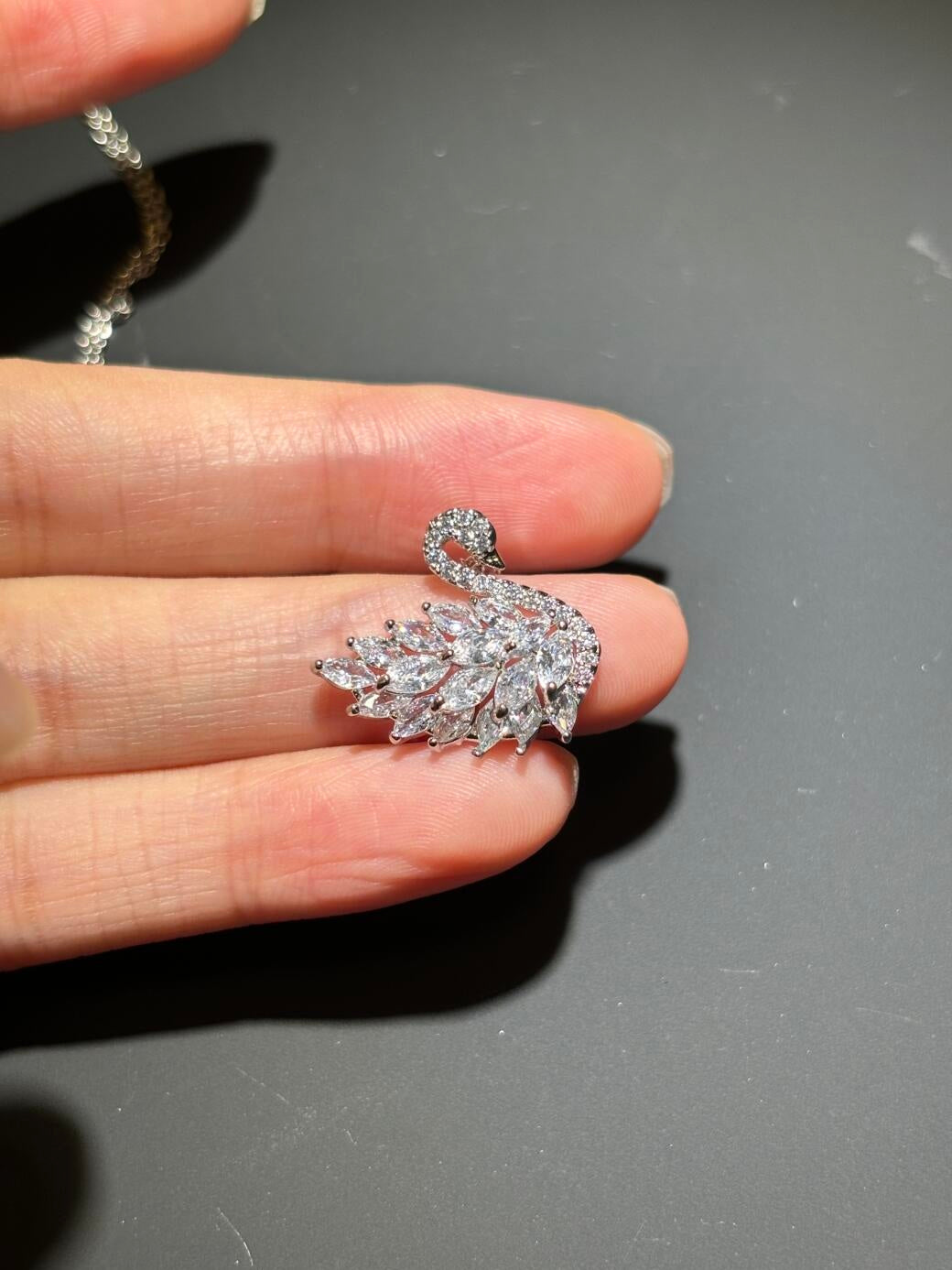 Grace Swan Necklace