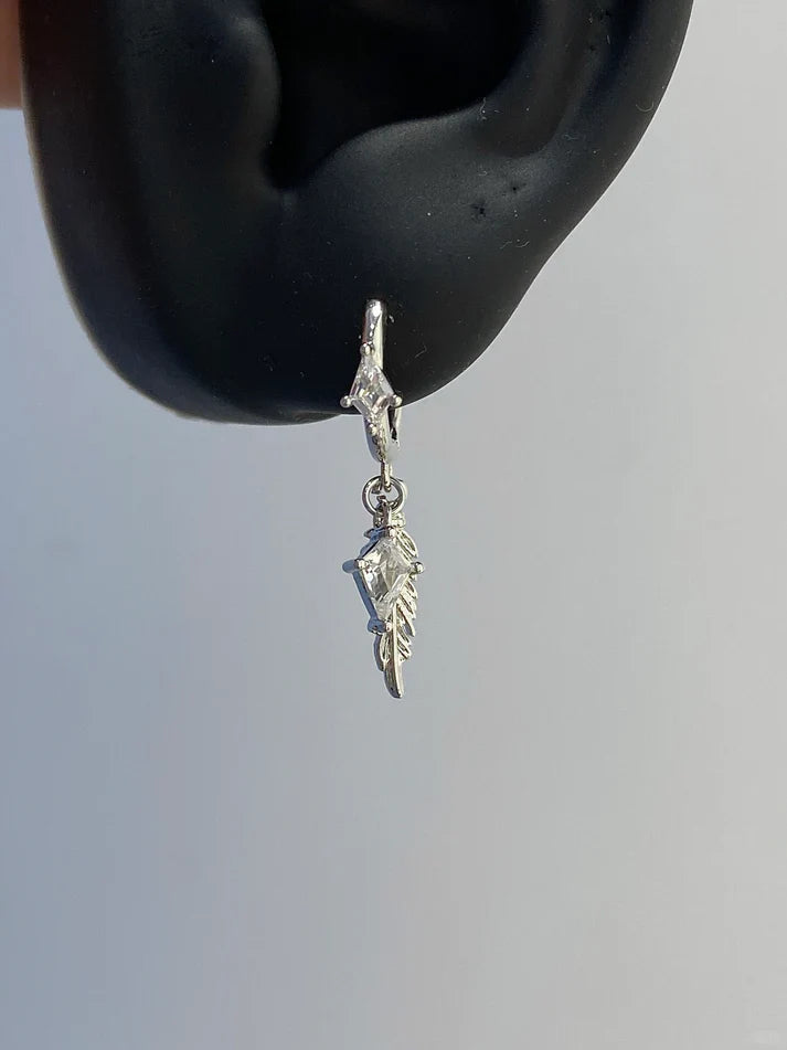 Scarlet Wings Helix Earrings