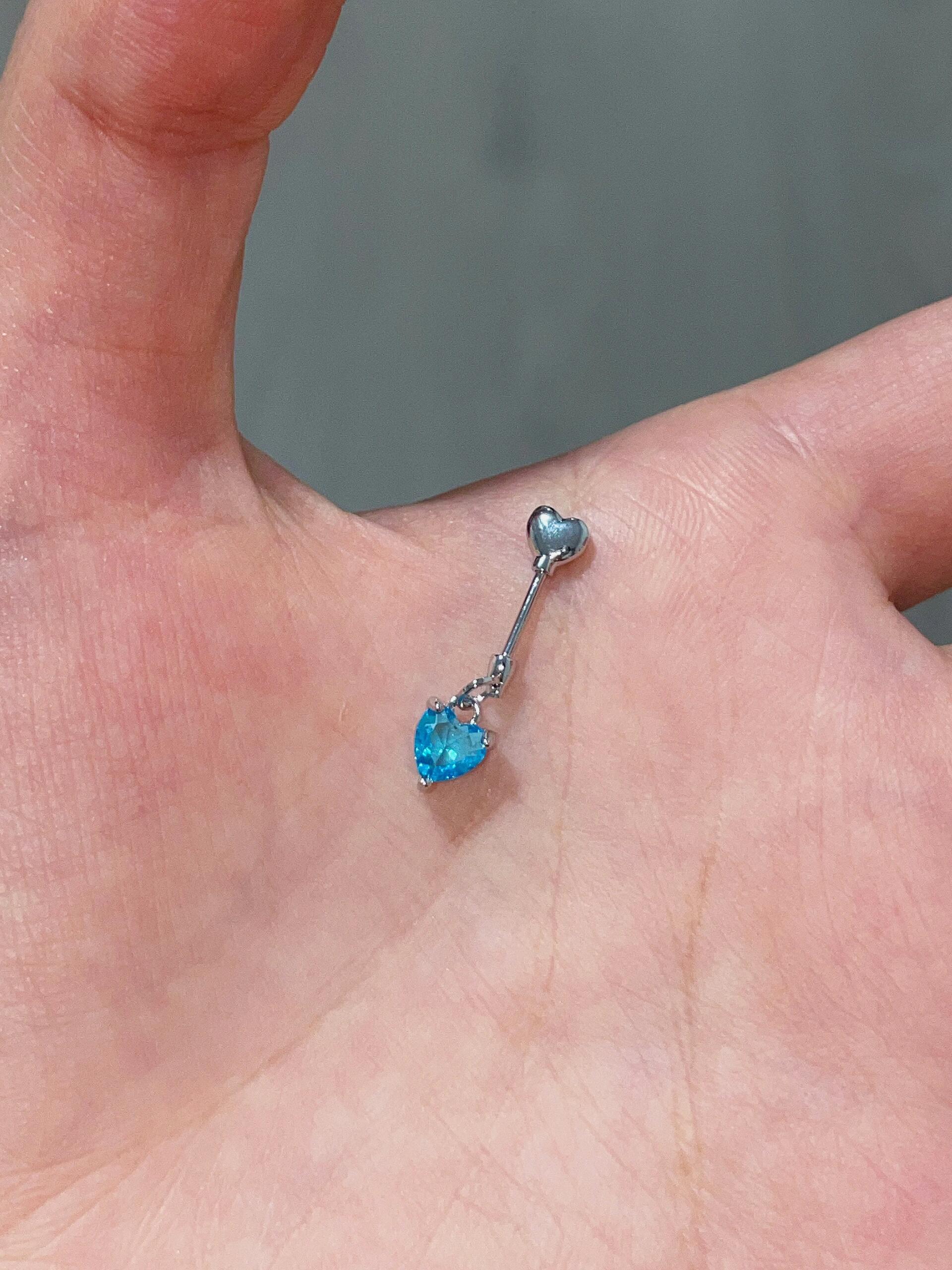 Heartfall Vertical Helix Earrings