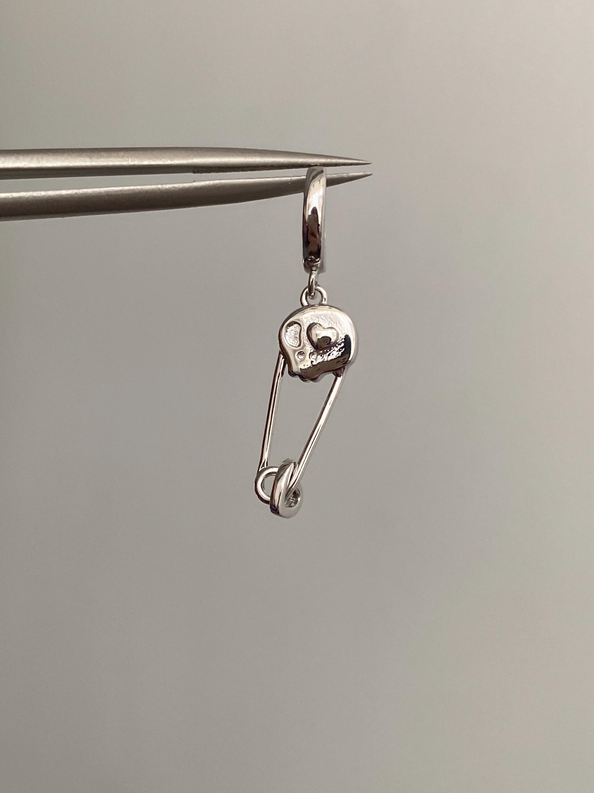 Skull Clip Helix Earrings