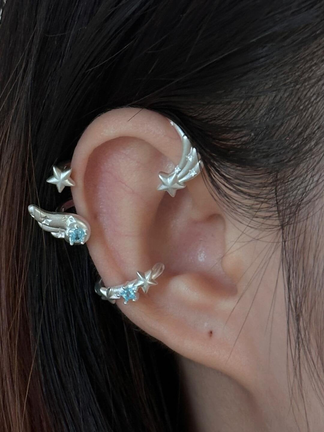 Star Wings Ear Cuffs