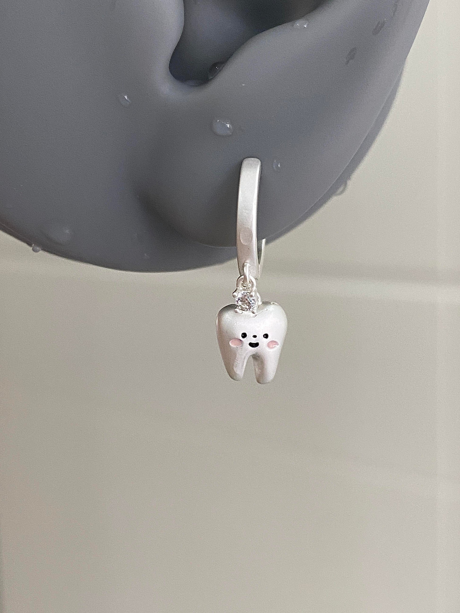 Tooth Smile Helix Earrings