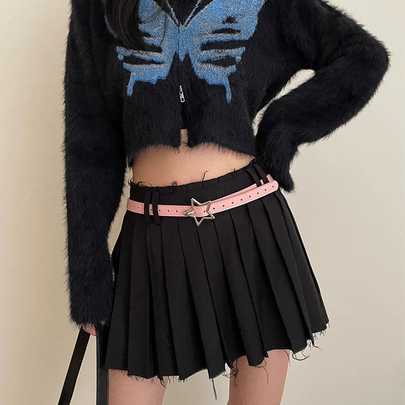 2026 new star belt women's decoration with skirt Korean version versatile design feeling waist thin dress belt