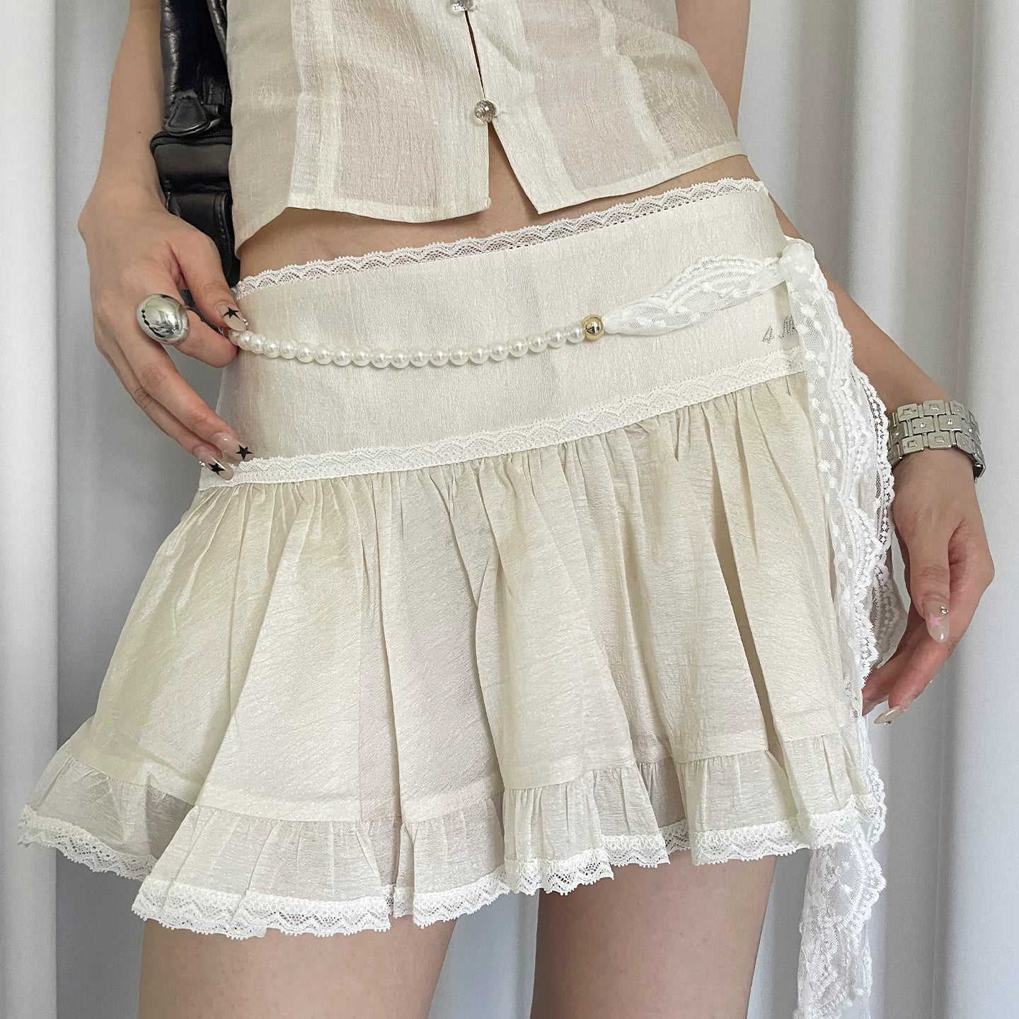 Premium metal waist chain women's retro bohemian style with skirt jeans chain decorative ethnic style belt