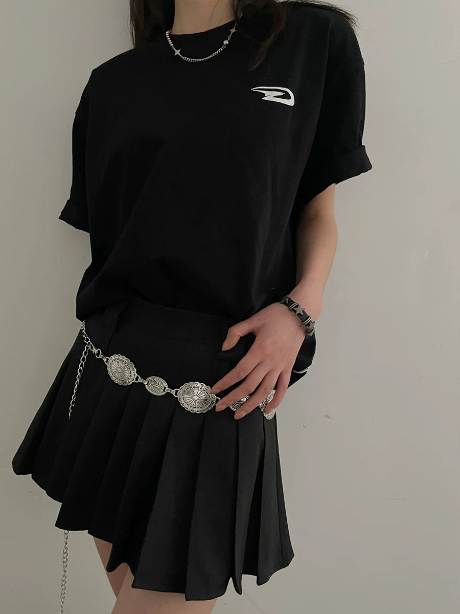 Vintage bohemian ethnic style metal chain niche high-end waist chain women's skirt decoration waist
