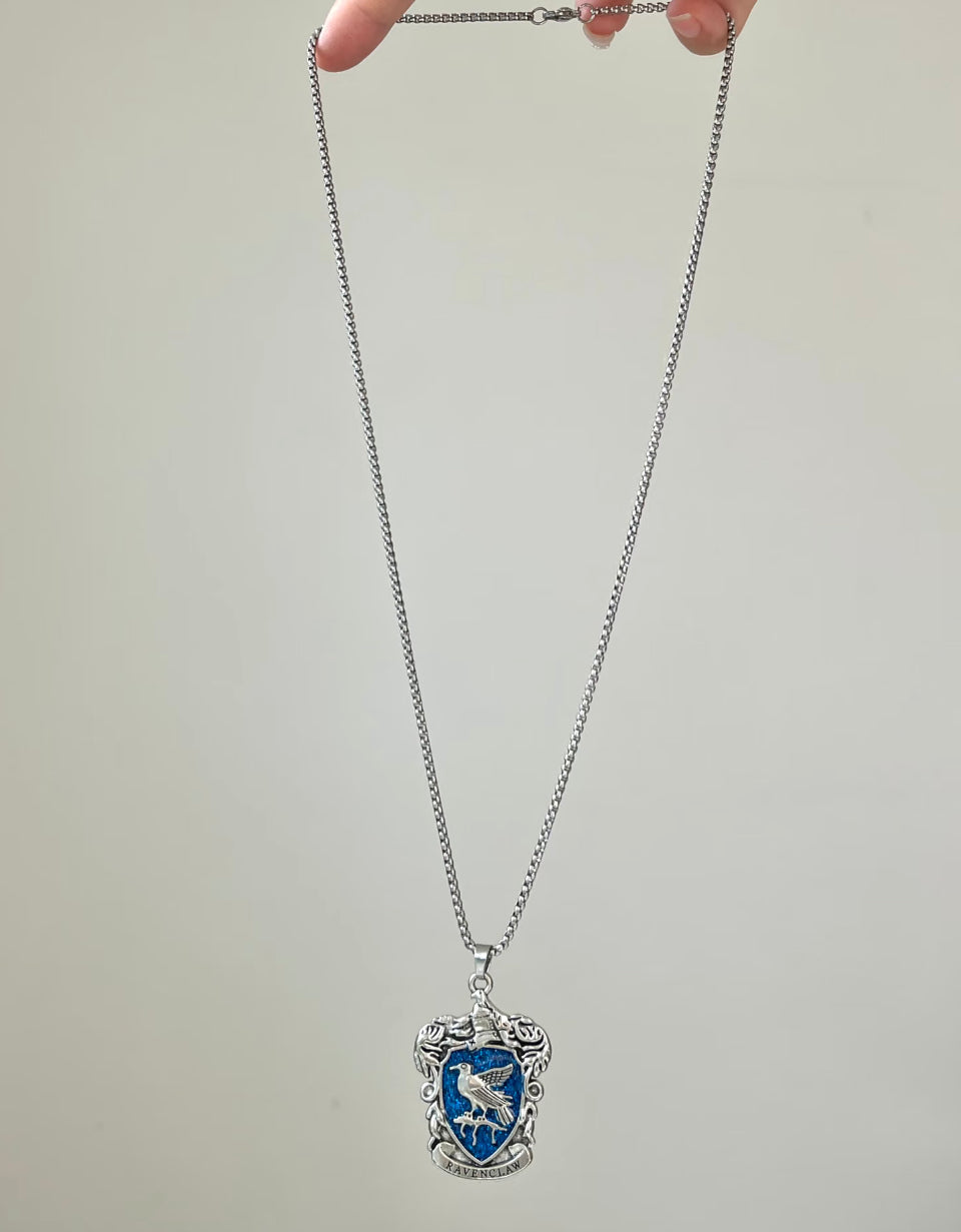 Silver Ravenclaw Necklace