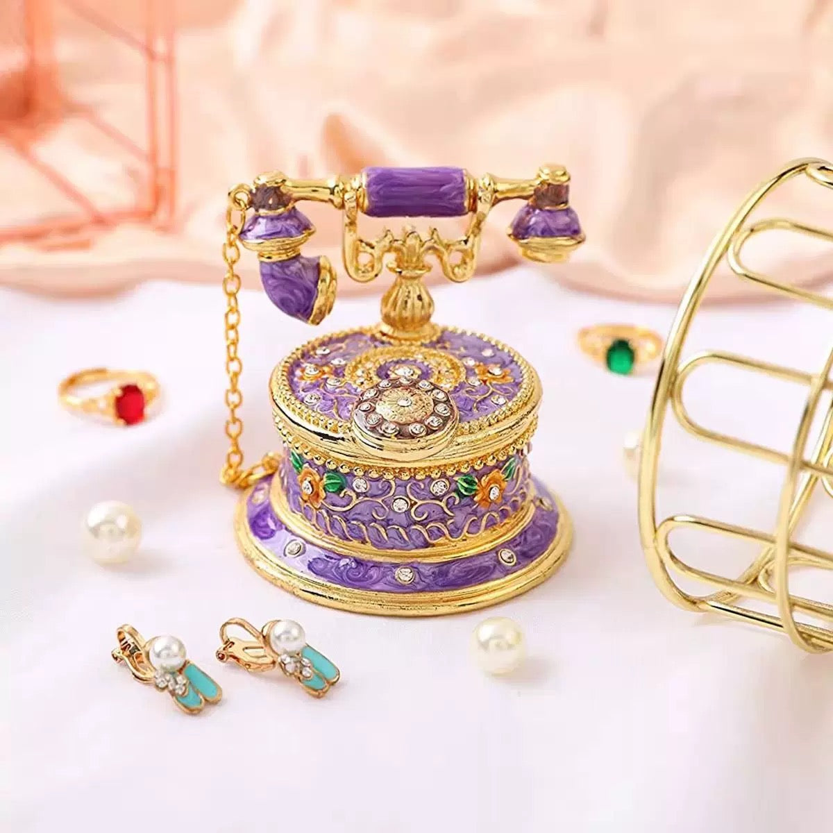Rotary Telephone Jewelry Box