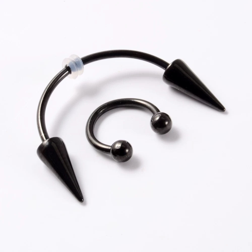 Silver Eternal Hunter Septum Ring