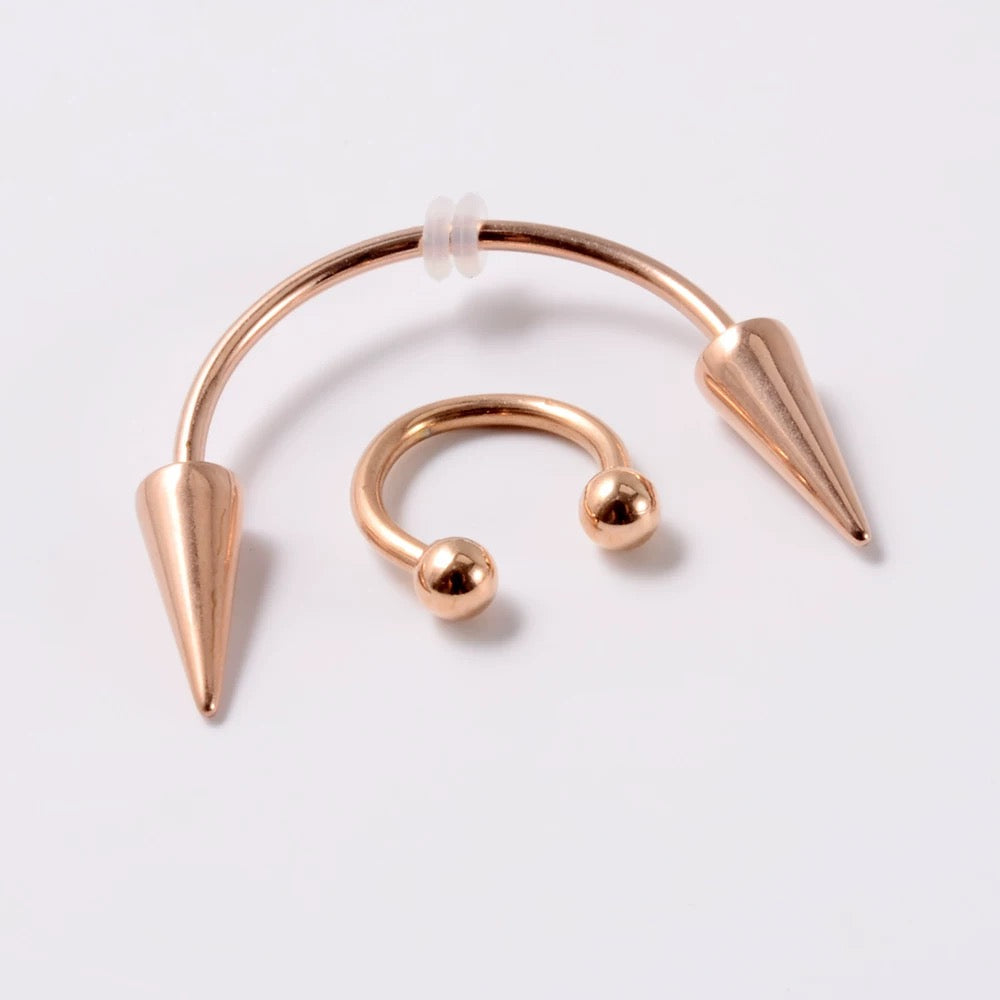 Silver Eternal Hunter Septum Ring