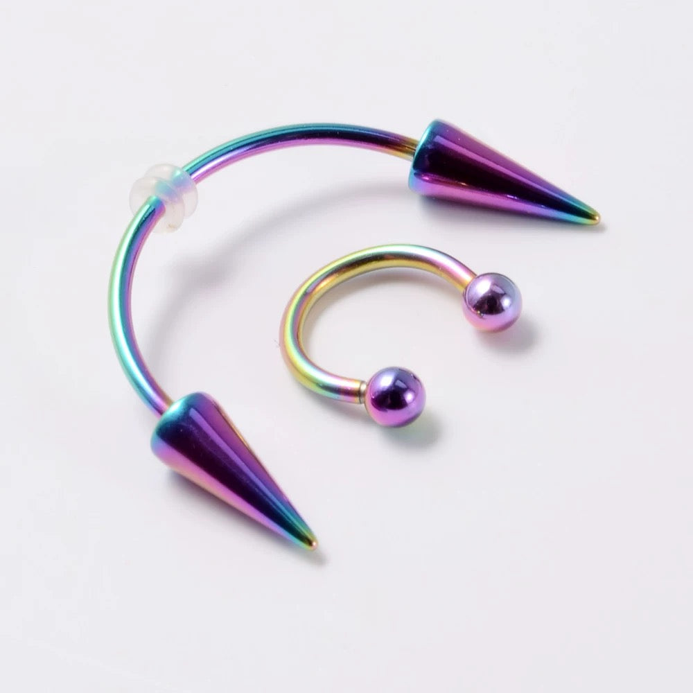 Silver Eternal Hunter Septum Ring