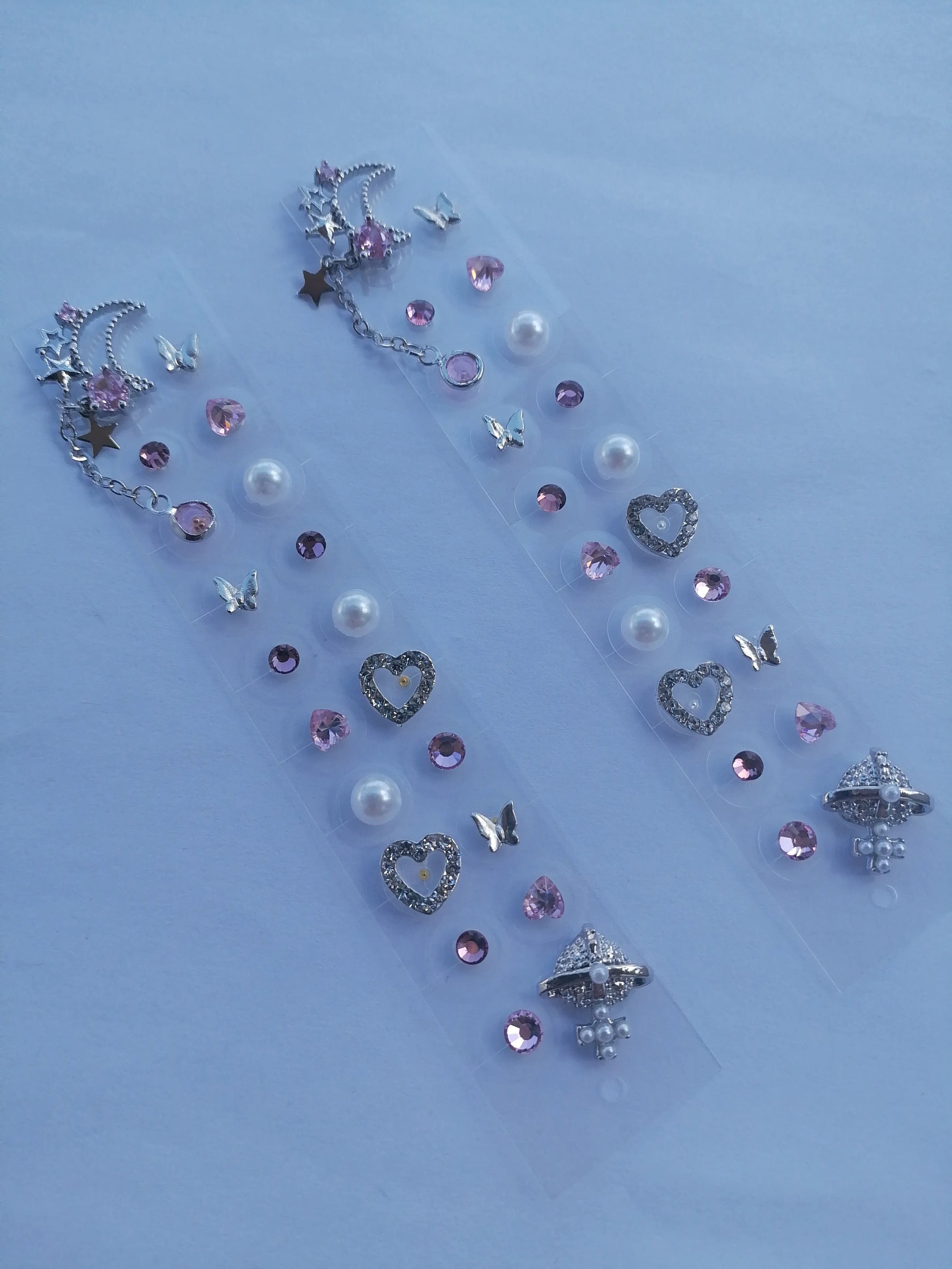 Dream stick on earrings collection