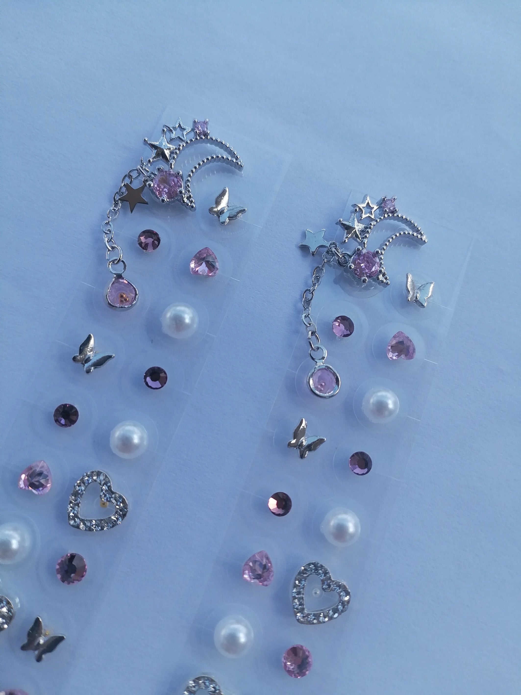 Dream stick on earrings collection