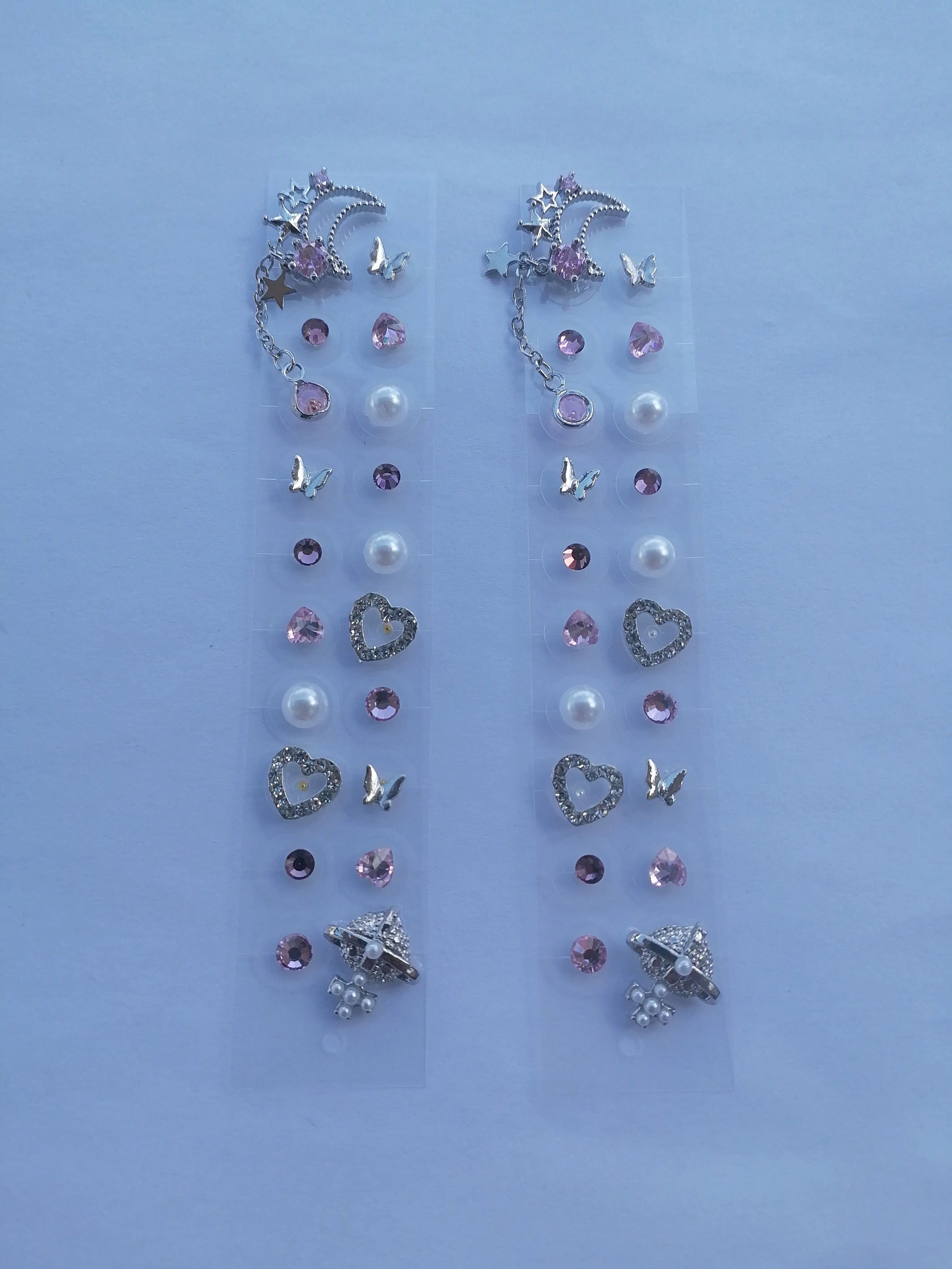 Dream stick on earrings collection