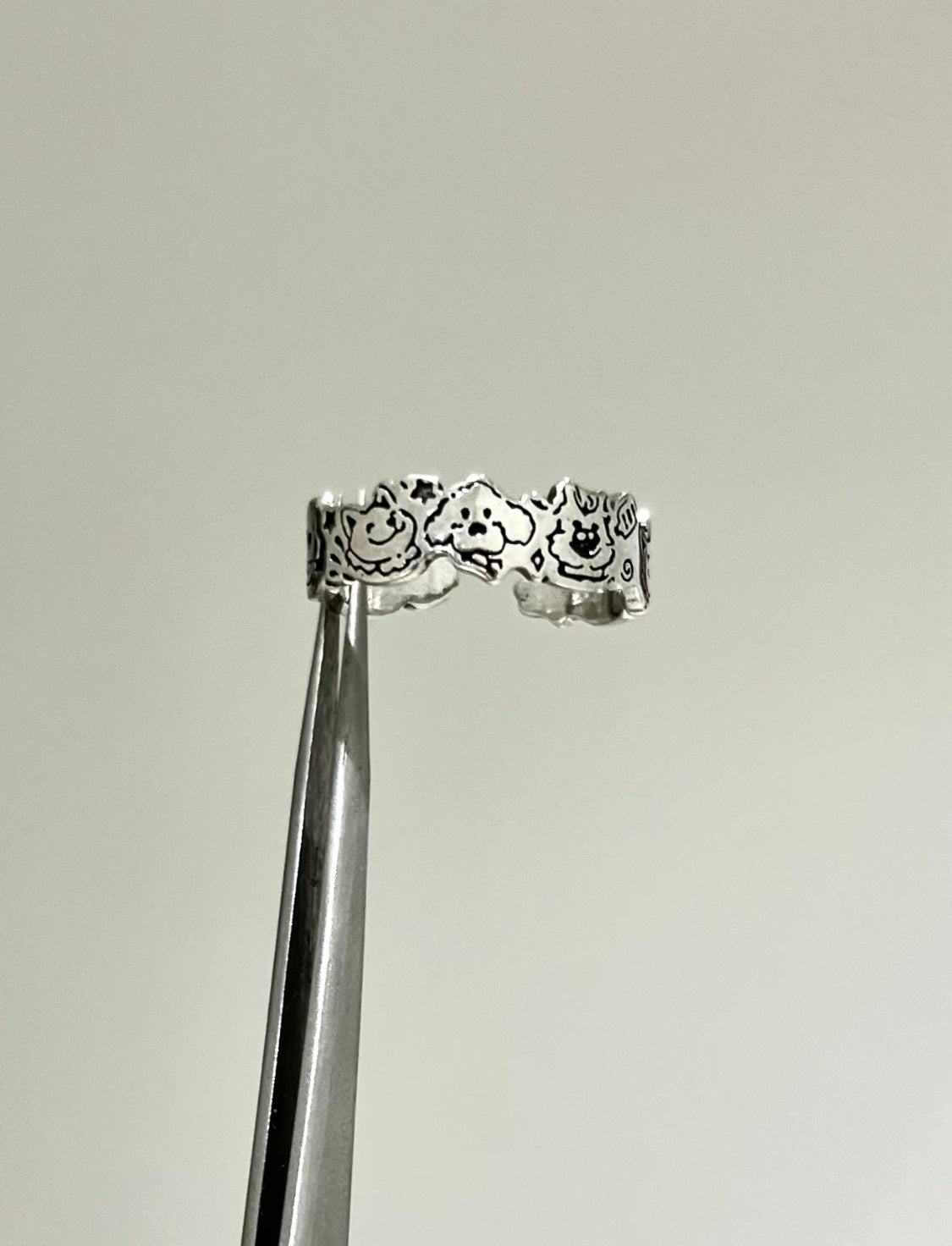 Celestial Bloom Adjustable Ring