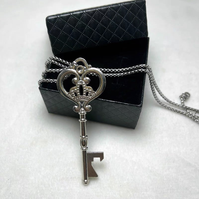 Victorian Midnight Filigree Necklace