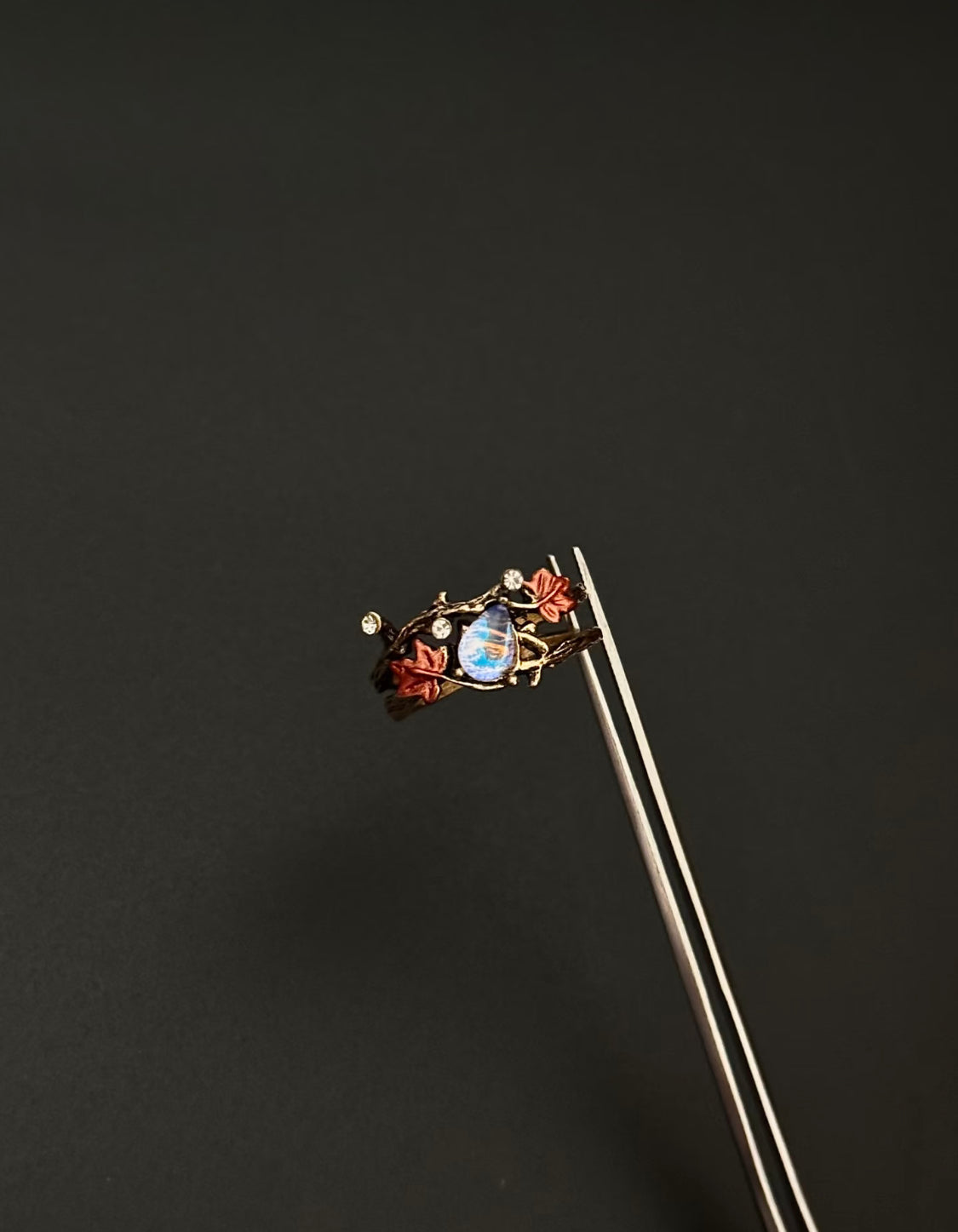 Autumn Dewdrop Ring