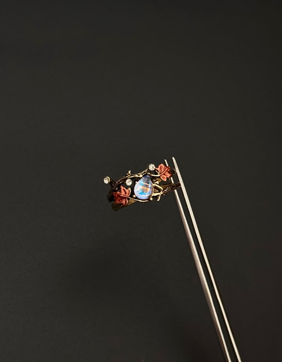 Autumn Dewdrop Ring