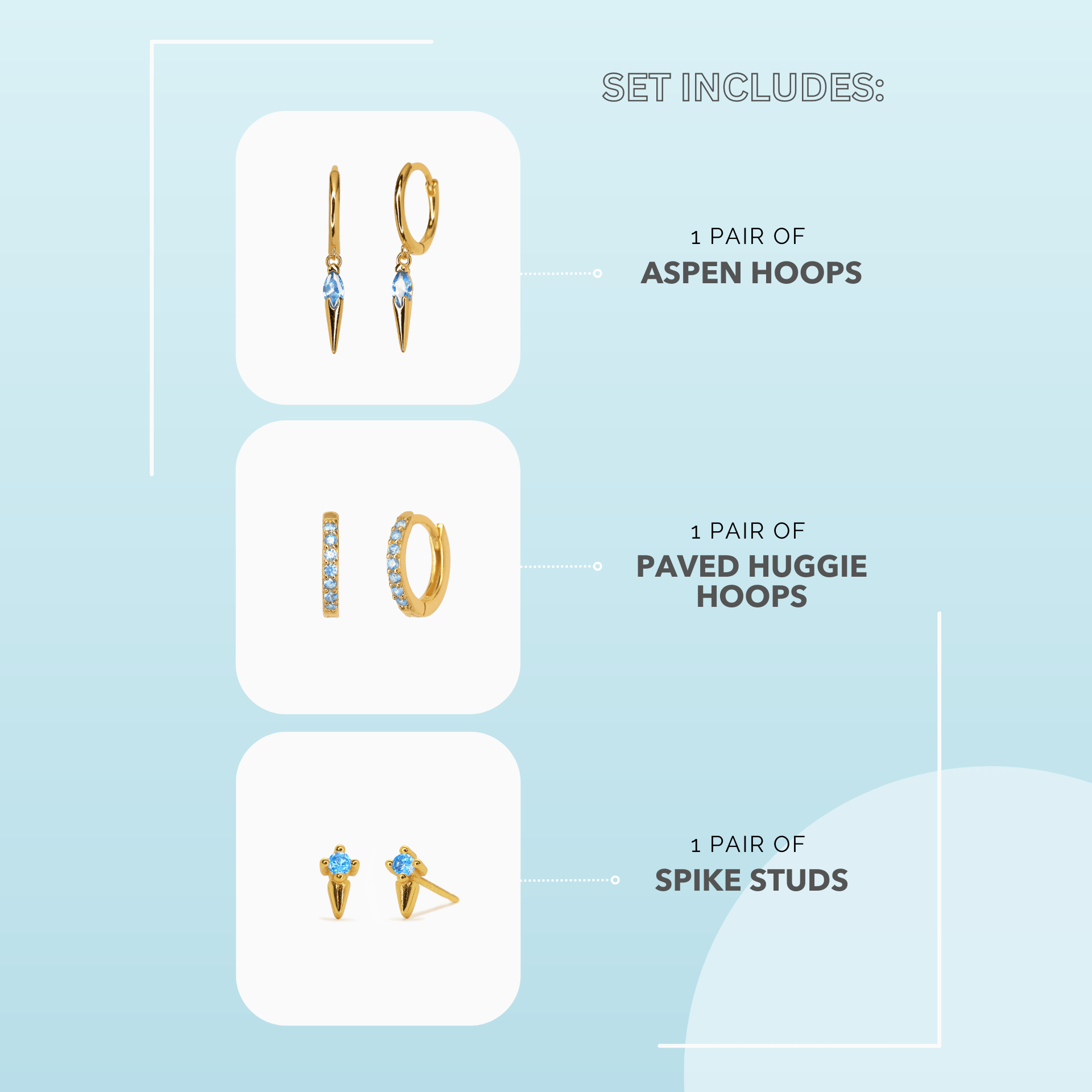 ASPEN Aquamarine Set