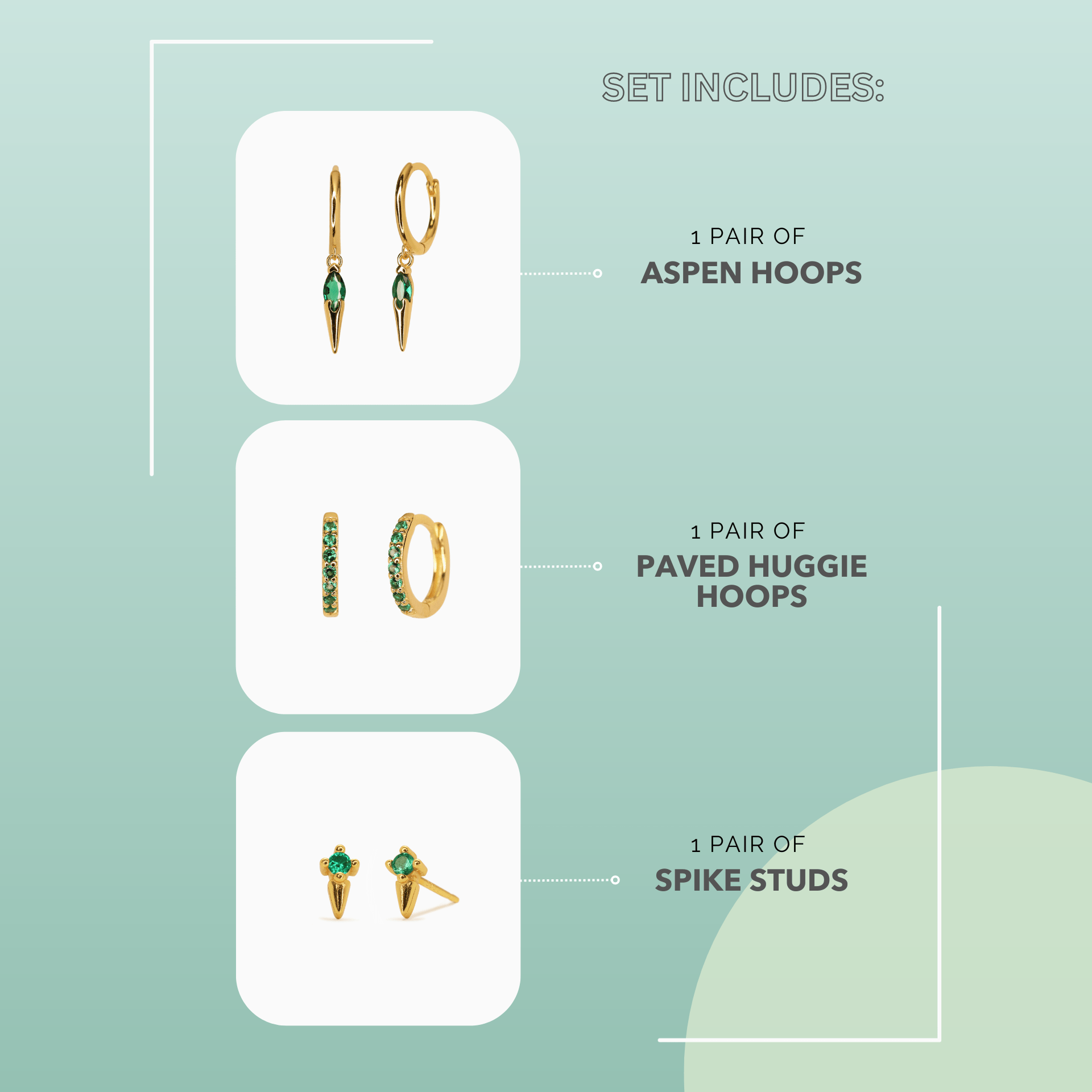 ASPEN Emerald Set