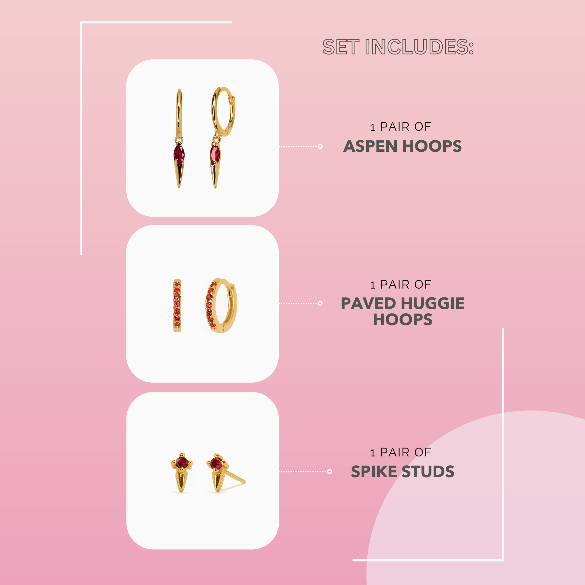 ASPEN Ruby Set