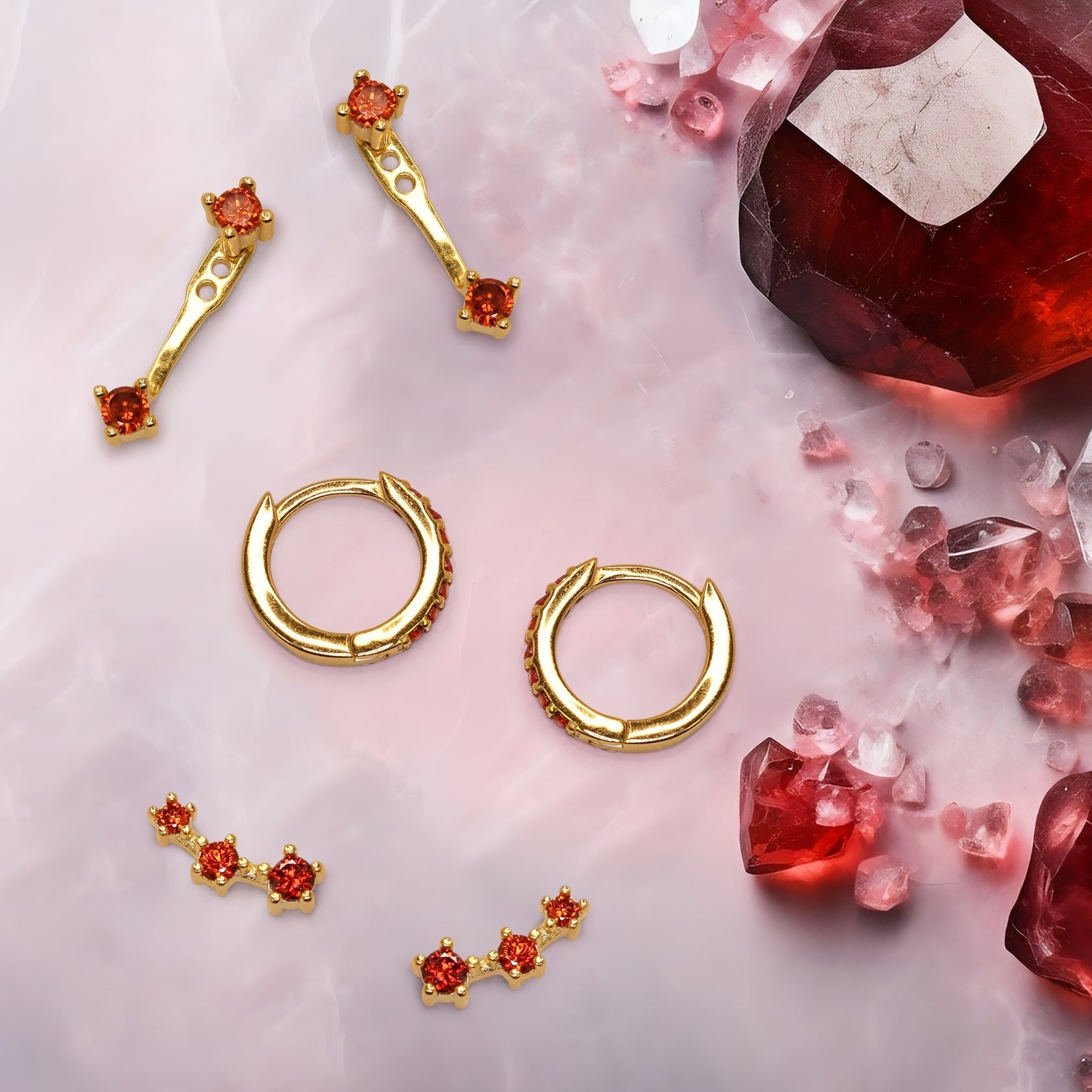 ASTRID Garnet Set