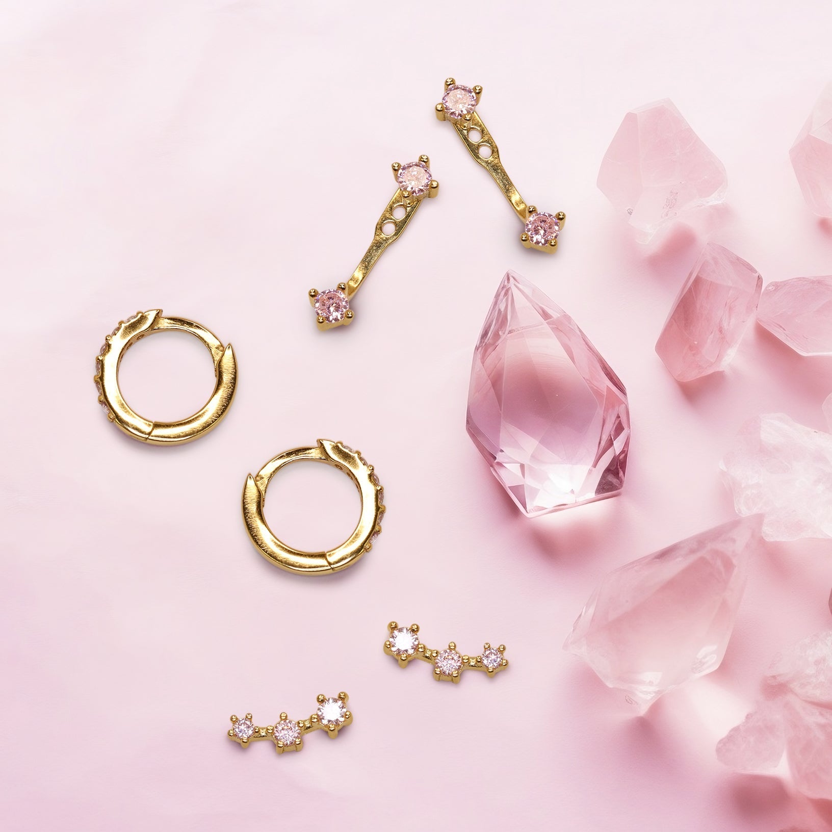 ASTRID Pink Tourmaline Set