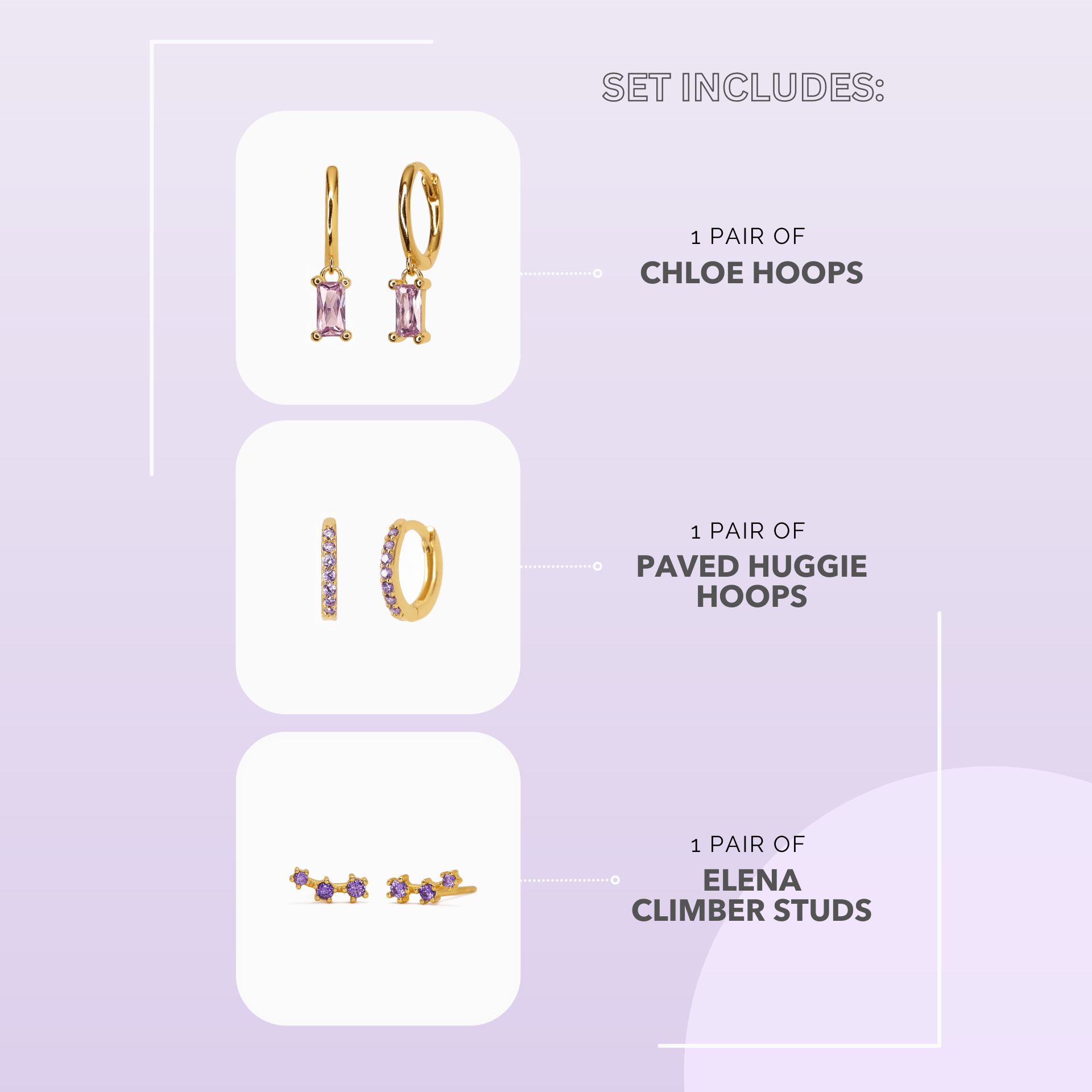 CHLOE Alexandrite Set