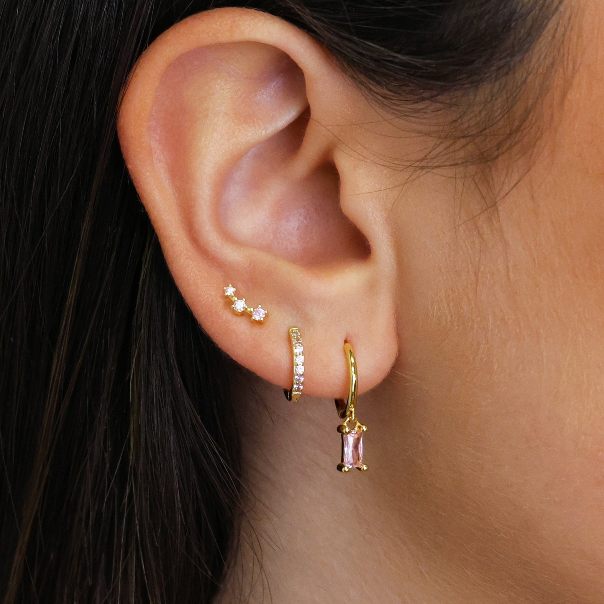 CHLOE Pink Tourmaline Set
