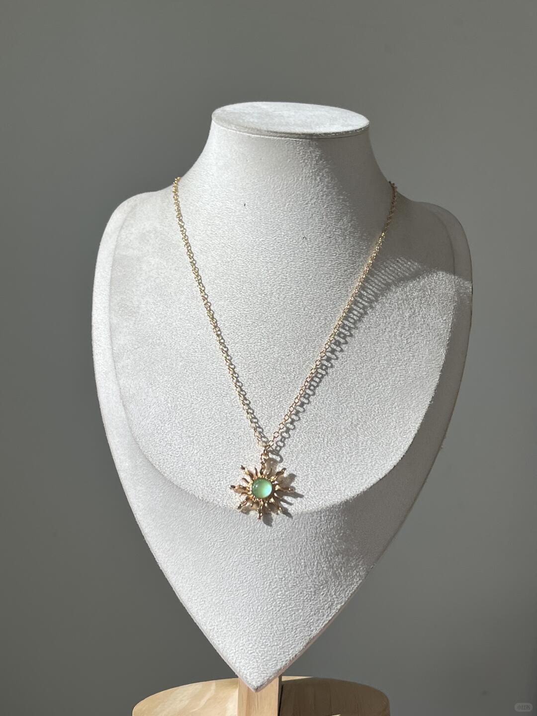 Gold Sunfire Necklace