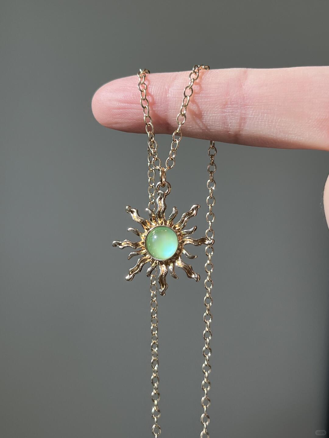 Gold Sunfire Necklace