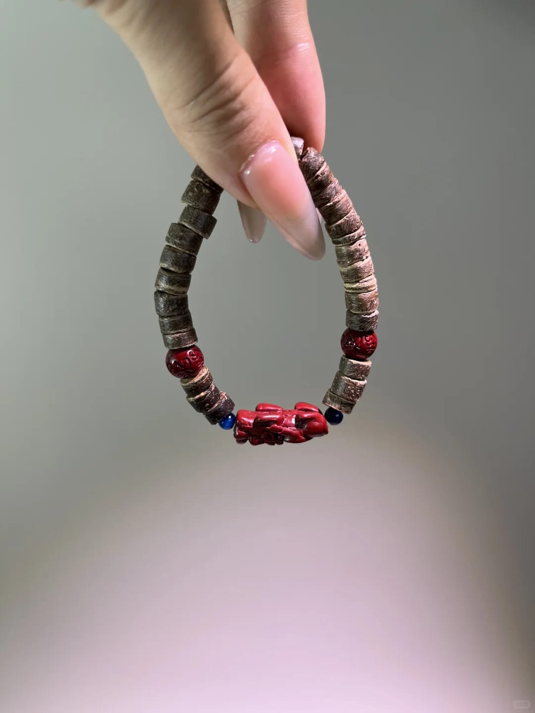 Earth & Dragon Agarwood Bracelet