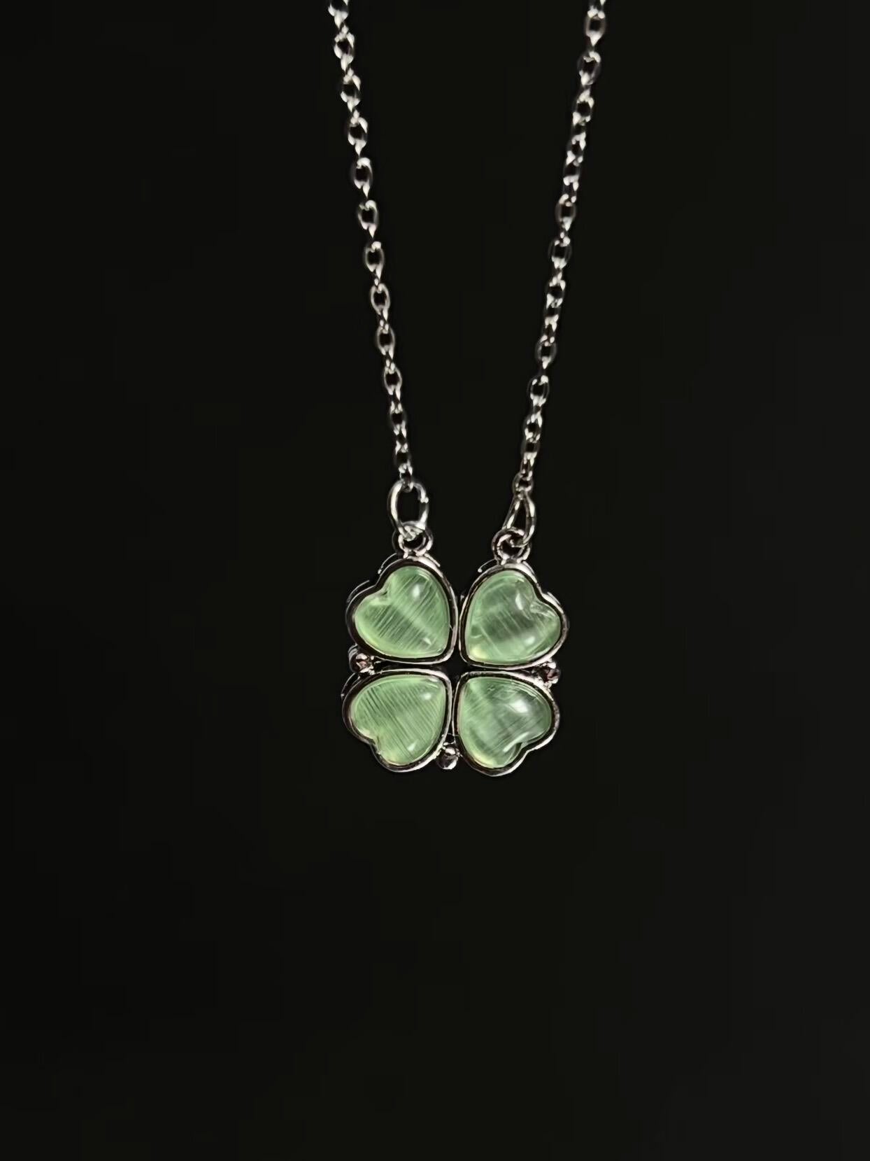 Magnetic Folding Heart Necklace