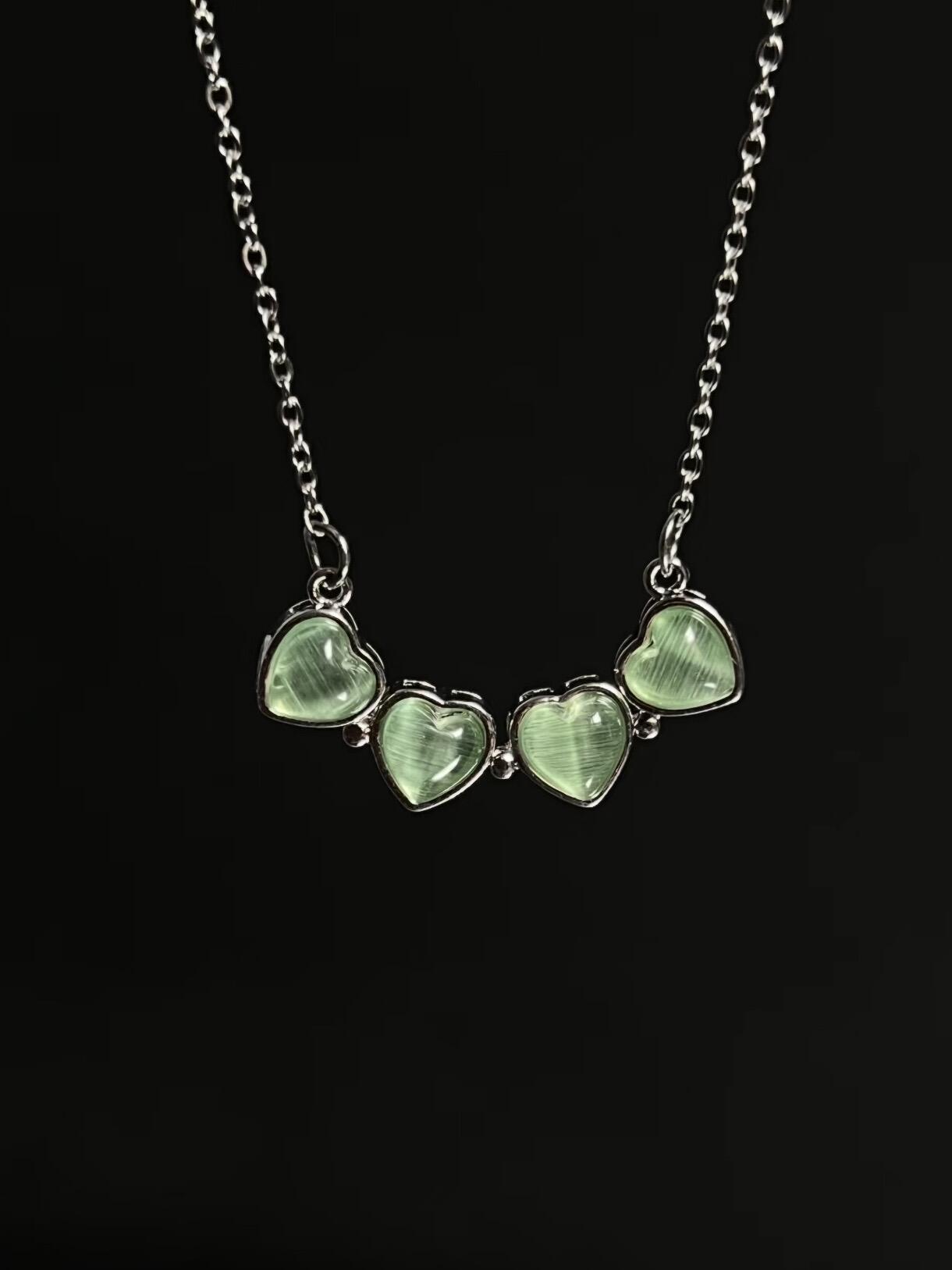 Magnetic Folding Heart Necklace