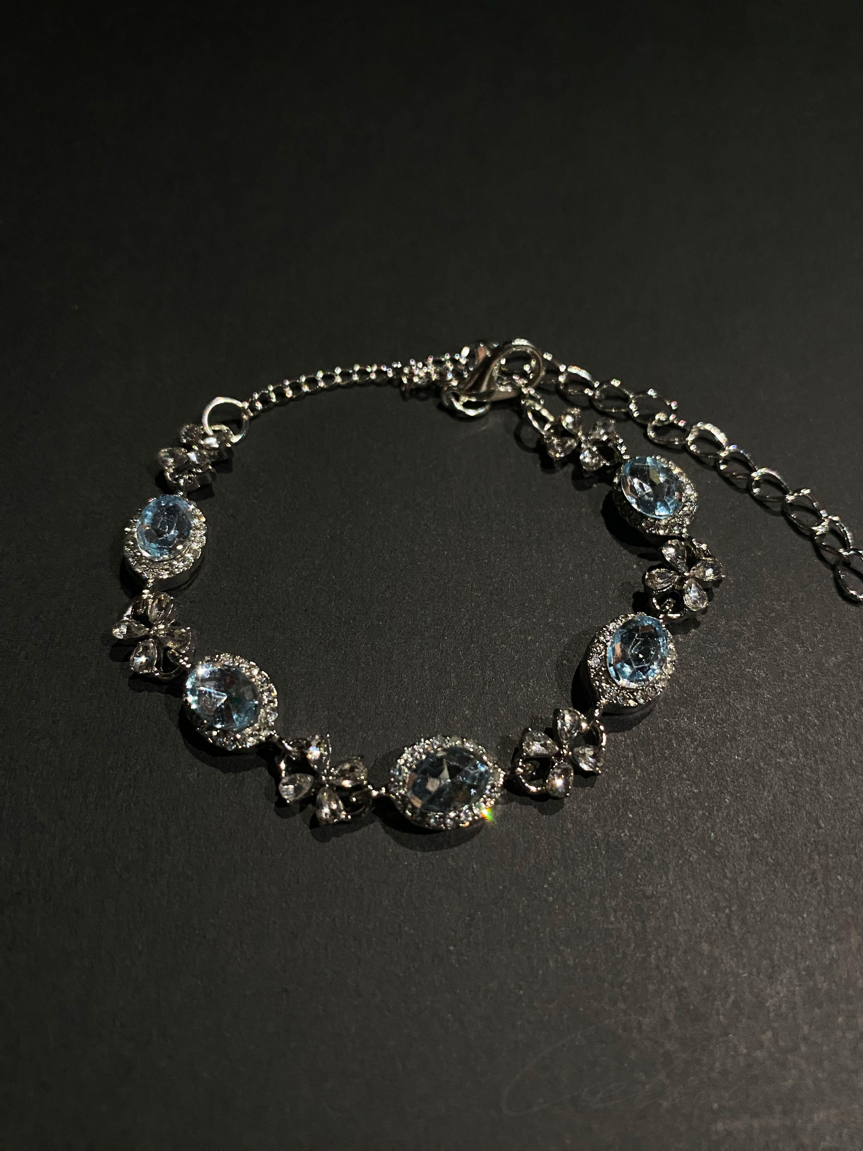 Blue Royal Vintage Chain Necklace