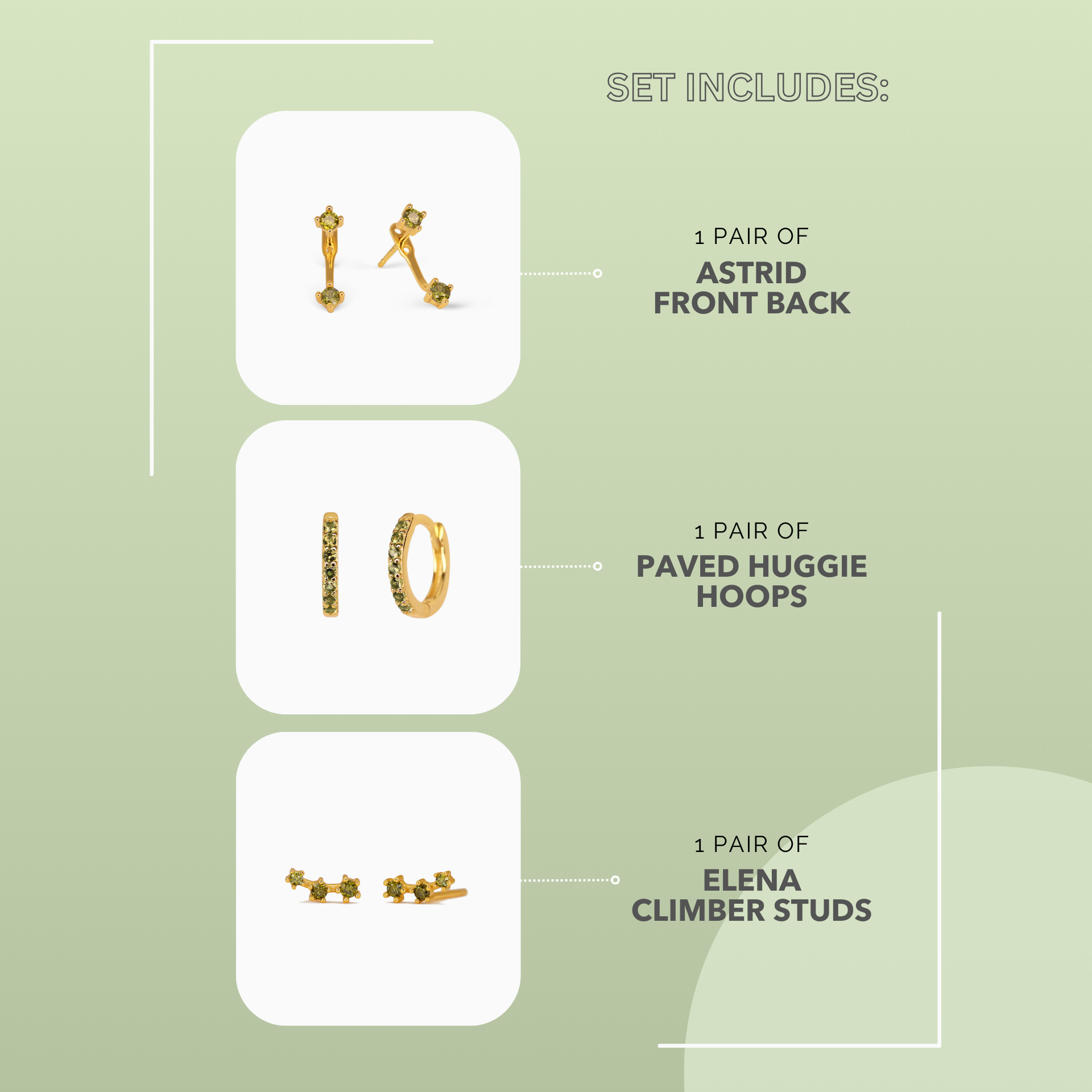 ASTRID Peridot Set