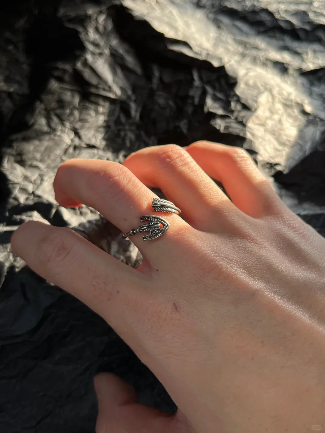 Minimalist Gargoyle Ring