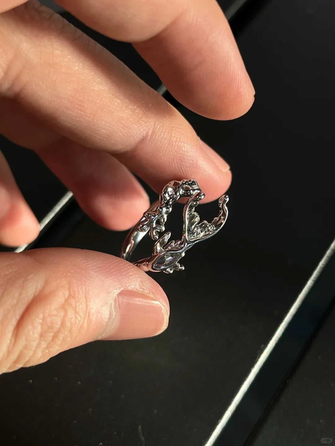 Ocean Siren Fin Adjustable Ring