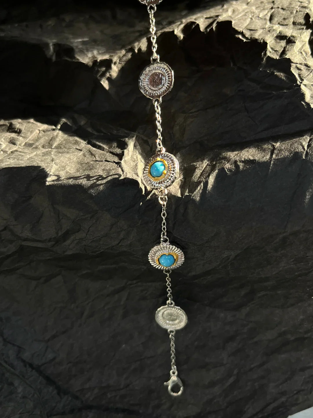 Bohemian Sunburst Turquoise Bracelet
